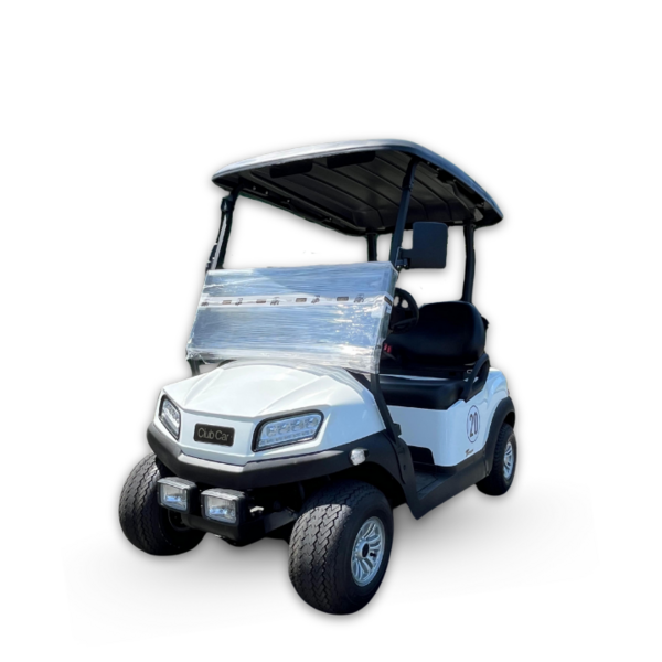 Foto eines Tempo Club Car mit Strassenzulassung, Frontansicht